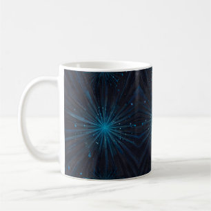 Mug Starburst bleu