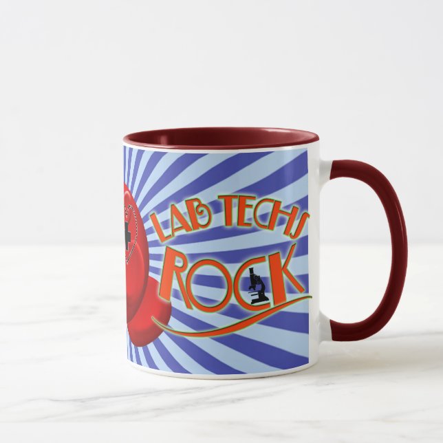 MUG STARBURST LAB TECHS ROCK (LABORATOIRE SCIENTIFIQUE (Droite)