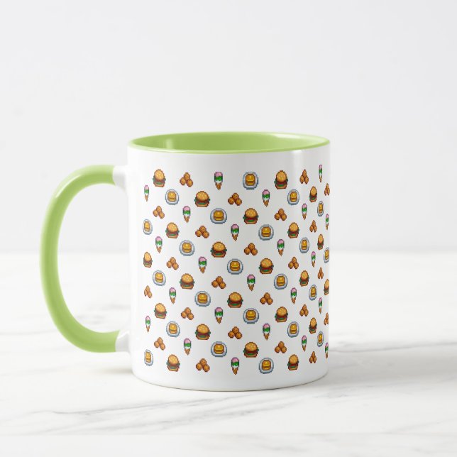 Mug Stardew Valley collations à motifs burger glace (Gauche)