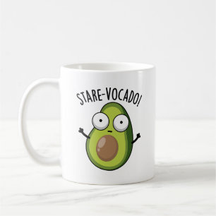 Mug Stare-vocado Funny Puns Avocado