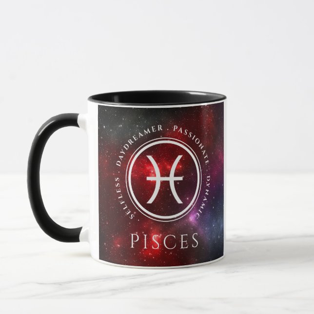 Mug Starfield Poissons Zodiac occidental (Gauche)