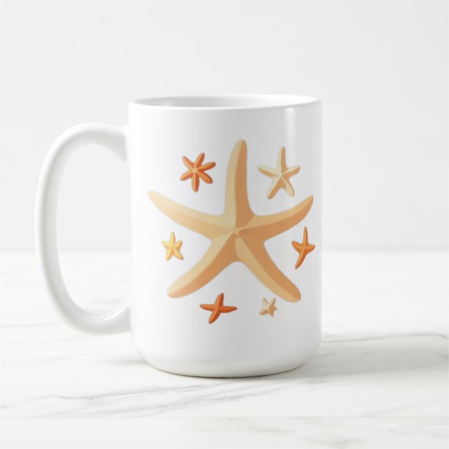 Mug Starfish and the Small Ones (Gauche)