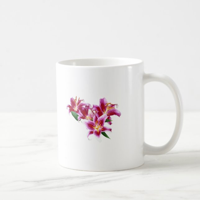 Mug Stargazer Lily Heart (Droite)
