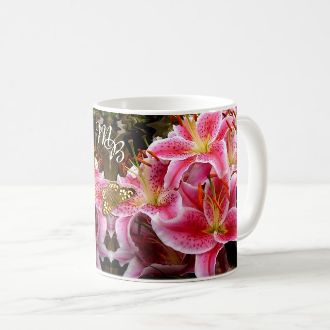 Mug "Stargazer" Lys Monogramme (Devant droit)