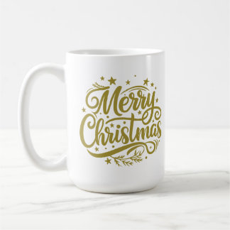 Mug Starry Merry Christmas Greeting
