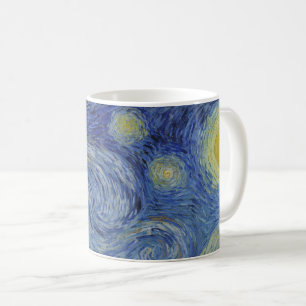 Mug Starry Night & Van Gogh /célèbre art vintage