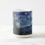Mug Starry Night, Van Gogh Célèbre Peinture<br><div class="desc">Vincent Van Gogh Starry Night Coffee Mug</div>