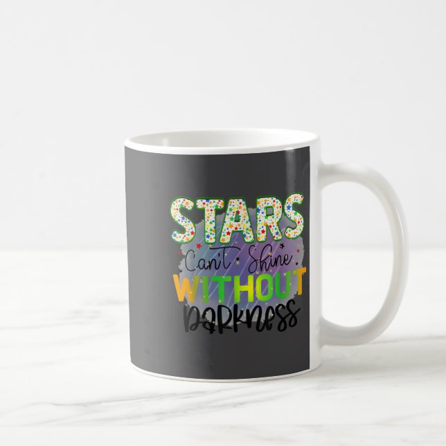 Mug Stars Can't Shine Without Darkness Motivational Qu (Droite)