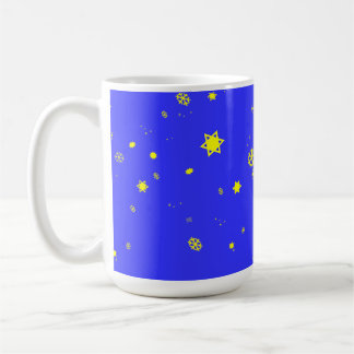 Mug Stars et flocons de neige Tempête de neige sur le