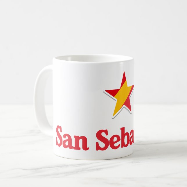 Mug Stars of Spain – San Sebastian (Devant gauche)