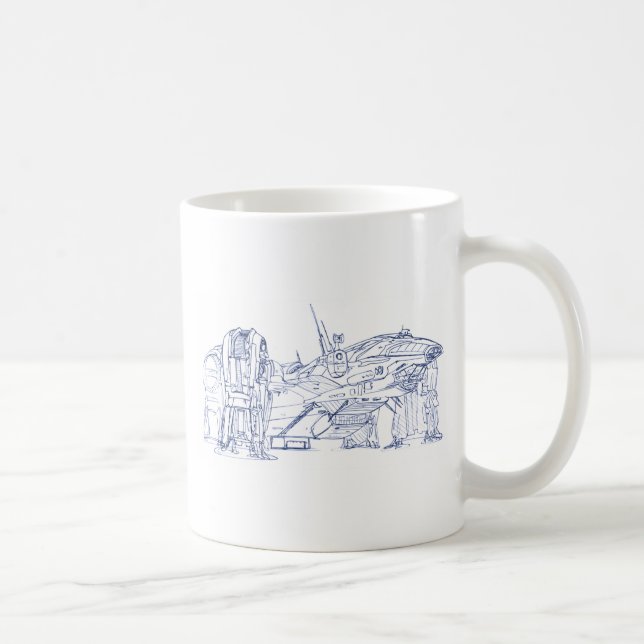 Mug Starship Prometheu (Droite)