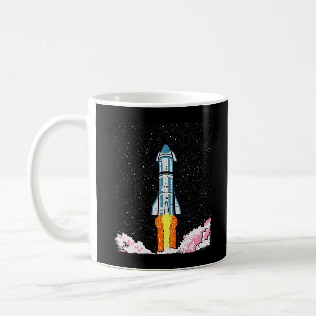 Mug Starship SpaceX (Gauche)