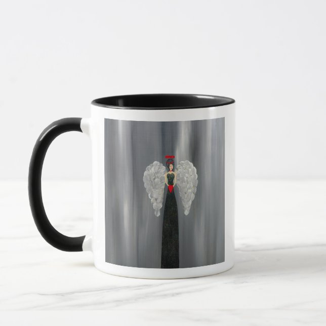 Mug Start your day with this beautiful angel mug.  (Gauche)