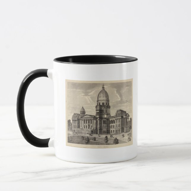 Mug State Capitol Building, Springfield, Illl (Gauche)