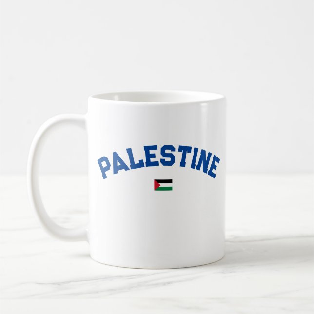 Mug State of Palestine Varsity College University Styl (Gauche)