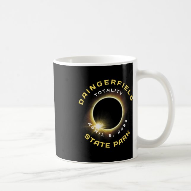 Mug State Park Texas Solar Eclipse 8 avril 2024 (Droite)