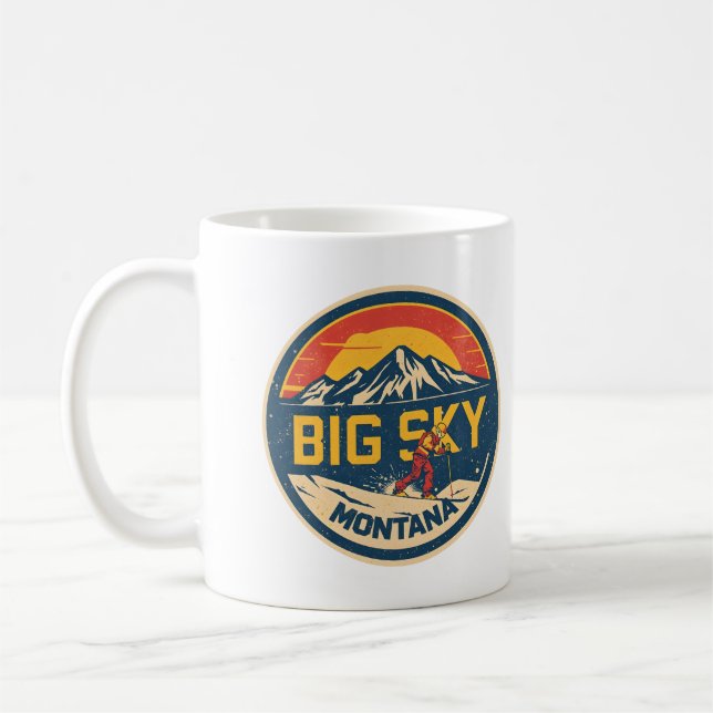 Mug Station de ski BIG SKY Montana Bozeman montai (Gauche)
