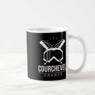 Mug Station de ski de Courchevel France Ski Vintage Sn