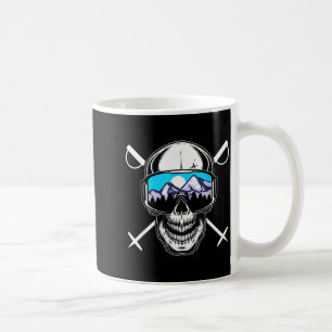 Mug Station de ski montagnes sports extrêmes d'hiver s