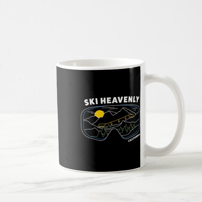 Mug Station de ski Retro Heaveny - Us Ski Resort Ski (Droite)