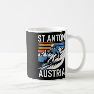 Mug Station de ski Retro St Anton Autriche 