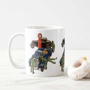 Mug Station-service complet de Joe, Vintage