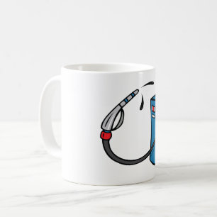 Mug Station-service de pompe à essence drôle
