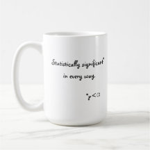 Statistiquement significatif de chaque manière