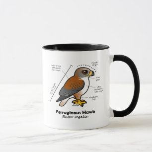 Mug Statistiques ferrugineuses de faucon