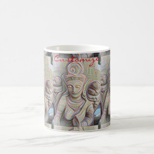 Mug statue de bouddha mosaïque (Centre)