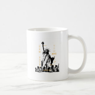 Mug Statue de la Liberté de New York City Ny Nyc