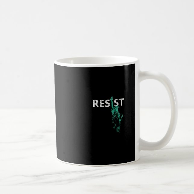Mug Statue De La Liberté En Perte Résiste (Droite)