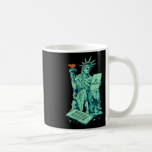Mug Statue de la Liberté immigrante anti-Trump drôle P