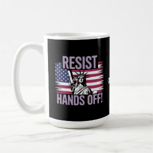 Mug Statue de la Liberté Mains de la résistance de pro
