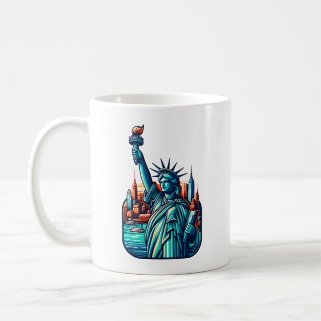Mug Statue de la Liberté New York (Gauche)