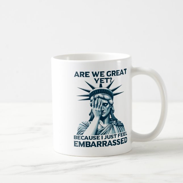 Mug Statue de la Liberté pleurant triste États-Unis so (Droite)