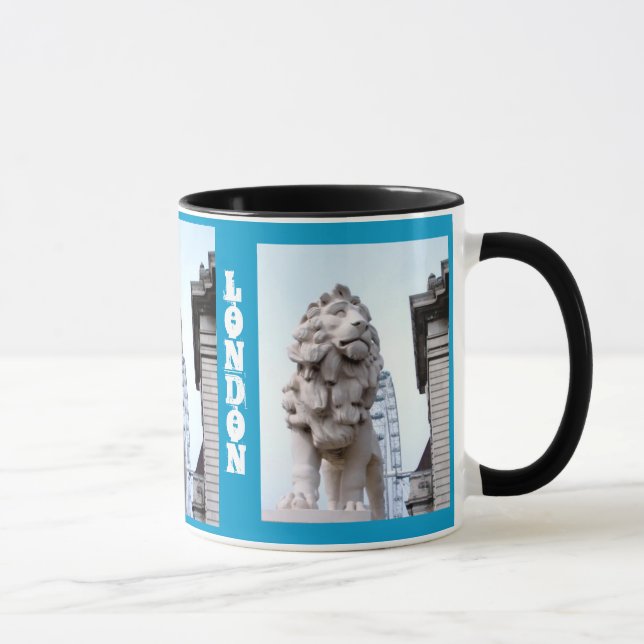 Mug Statue du Lion de Londres (Droite)