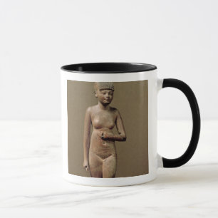 Mug Statue d'une jeune fille d'employé (bois)