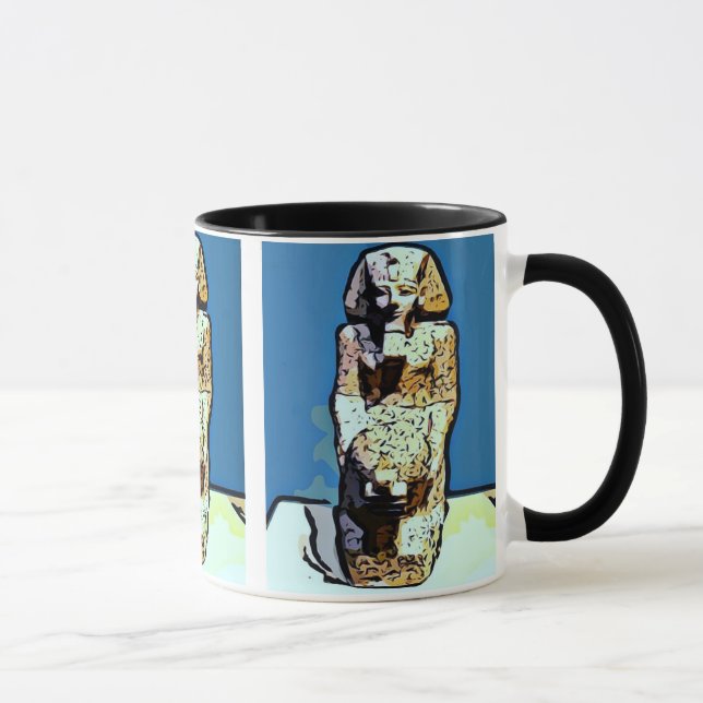 Mug Statue égyptienne de dessin animé (Droite)