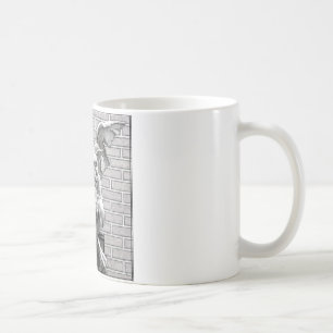 Mug Statue en pierre gothique de créature d'imaginaire