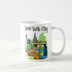 Mug Statue vintage de New York City de la liberté Art