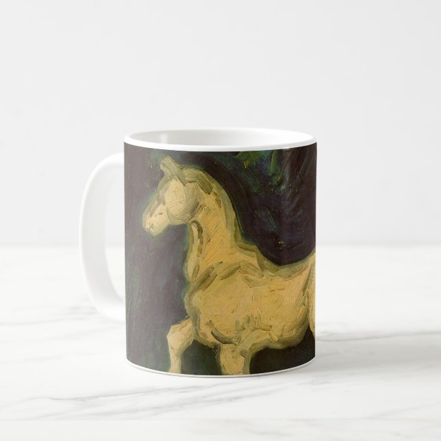 Mug Statuette de plâtre d'un cheval par Vincent van Go (Devant gauche)
