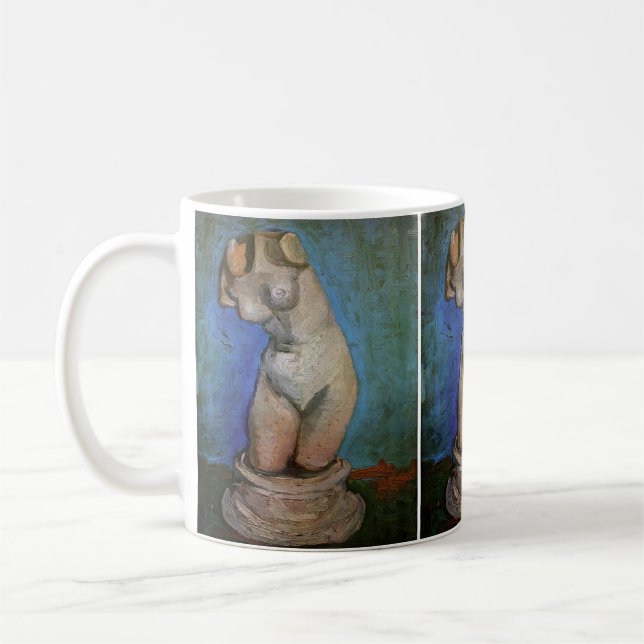 Mug Statuette en plâtre Torse féminin de Vincent van G (Gauche)