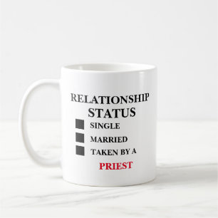 Mug Statut de la relation Prêtre