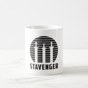Mug Stavenger Norvège City Skyline Cityscape Idée cade