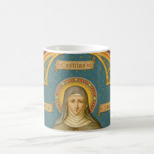 Mug Ste Claire d'Assise & Rouleaux de Vœux (SAU 027)