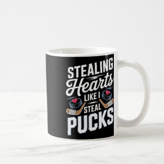Mug Stealing Hearts Like I Steal Pucks Valentines Hock