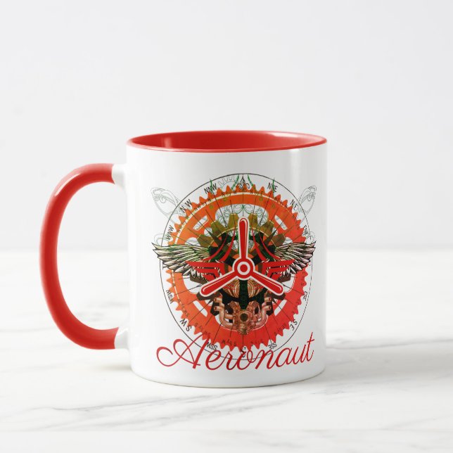 Mug Steampunk Aeronaut (Gauche)
