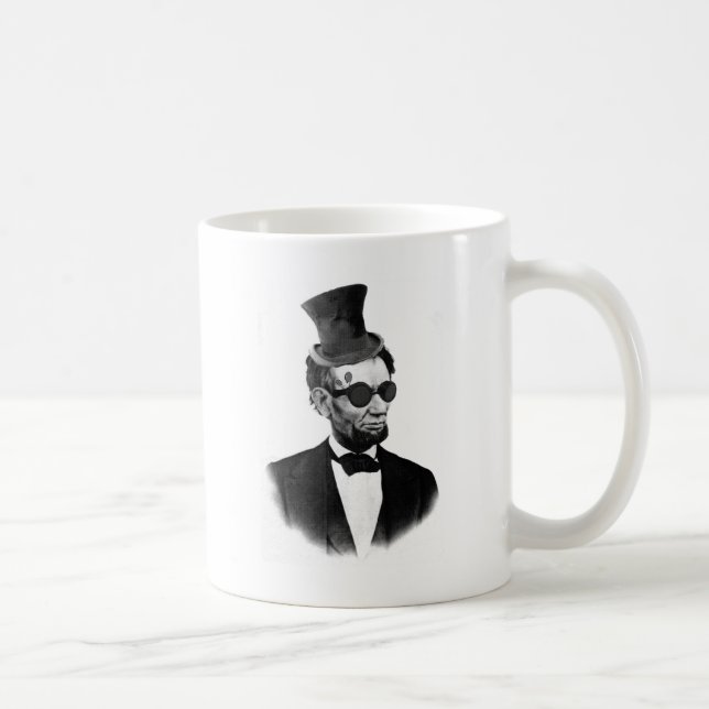 Mug Steampunk Lincoln (Droite)