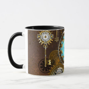 Mug Steampunk Rusty Background